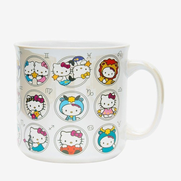 Sanrio Hello Kitty Zodiac Allover Print Camper Mug - Picture 7 of 7